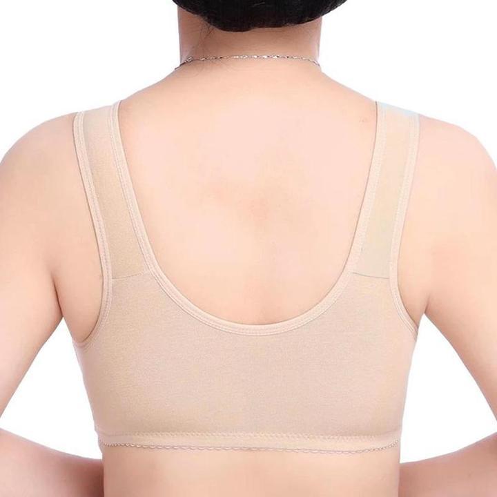 3 BUTTON FRONT OPENING NURSING BRA FOR BREAST FEEDING