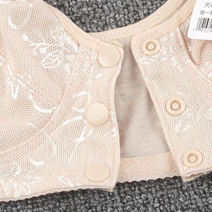 3 BUTTON FRONT OPENING NURSING BRA FOR BREAST FEEDING
