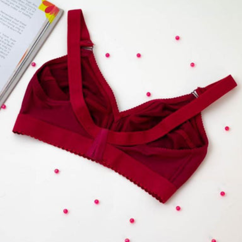 Soft Cotton Daily Wear Wide Belt Bra