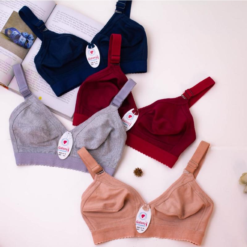 Soft Cotton Daily Wear Wide Belt Bra