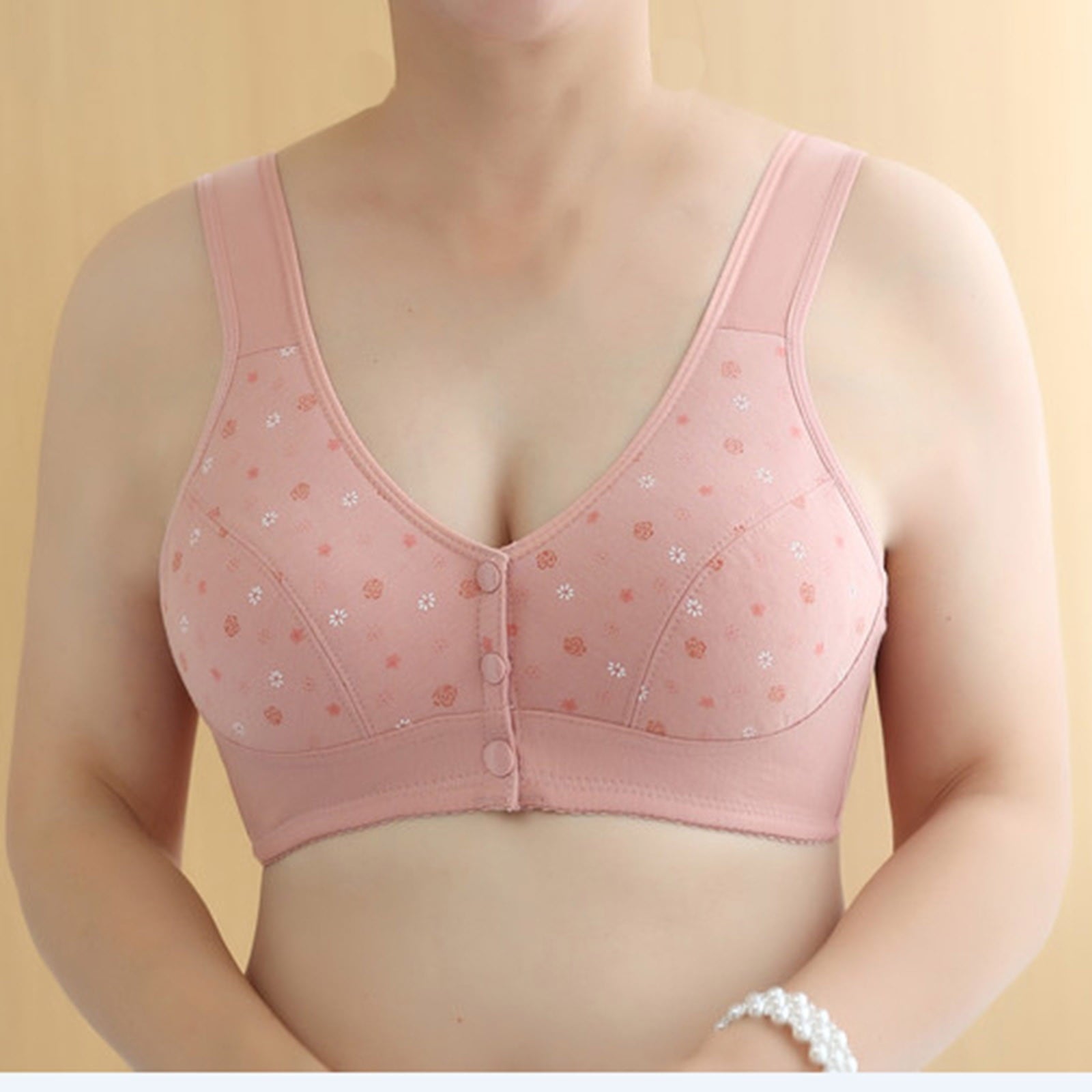 ✨ Best Q# Extra comfort Front Open Buttons bra✨♥️