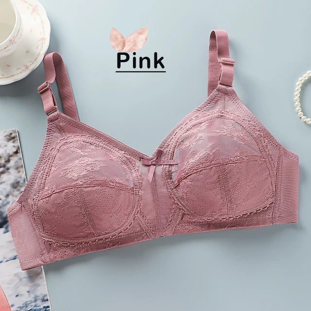 SilkyNsoft Lingbo Lightly Lined Wireless T Shirt Bra, Adjustable Straps