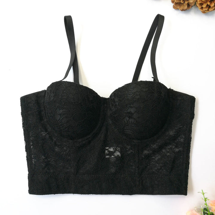 Best Q Longline premium quality Back supportive 6 huks light padded bra ❤️