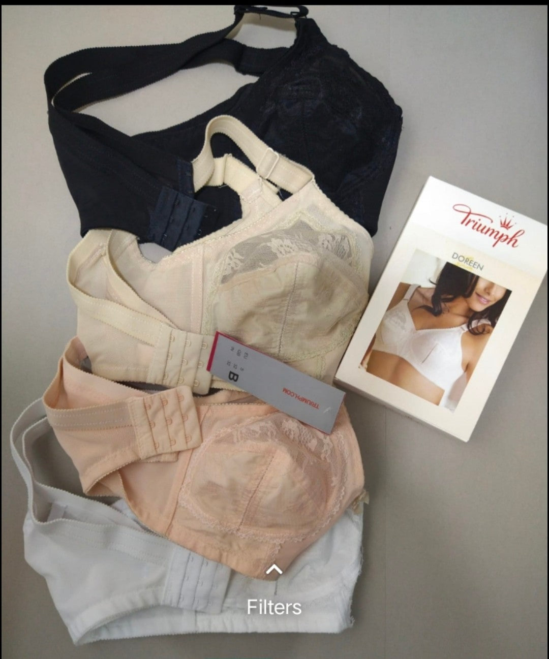 Pack of 3 Exclusive Offer:Triumph Doreen world Famous bra +Free shipping ❤️