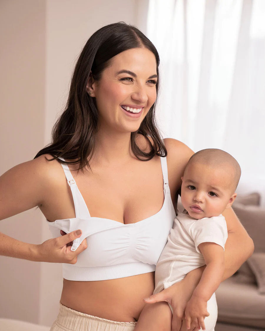 Best Q wingslove women's nursing wirefree full coverage bra ❤️