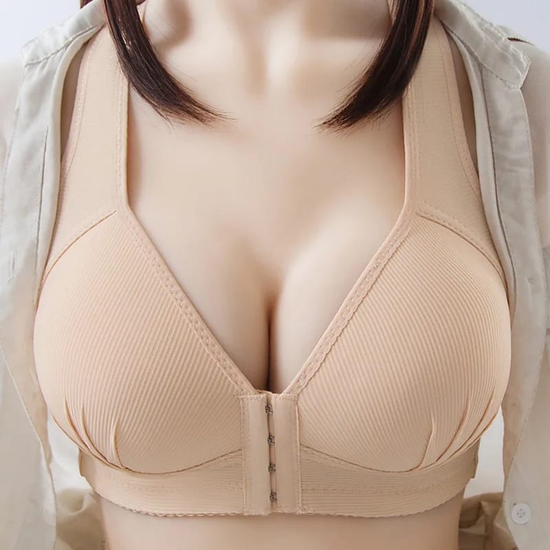 Best Q Premium Quality lightly paded wide strap Front huks open bra❤️