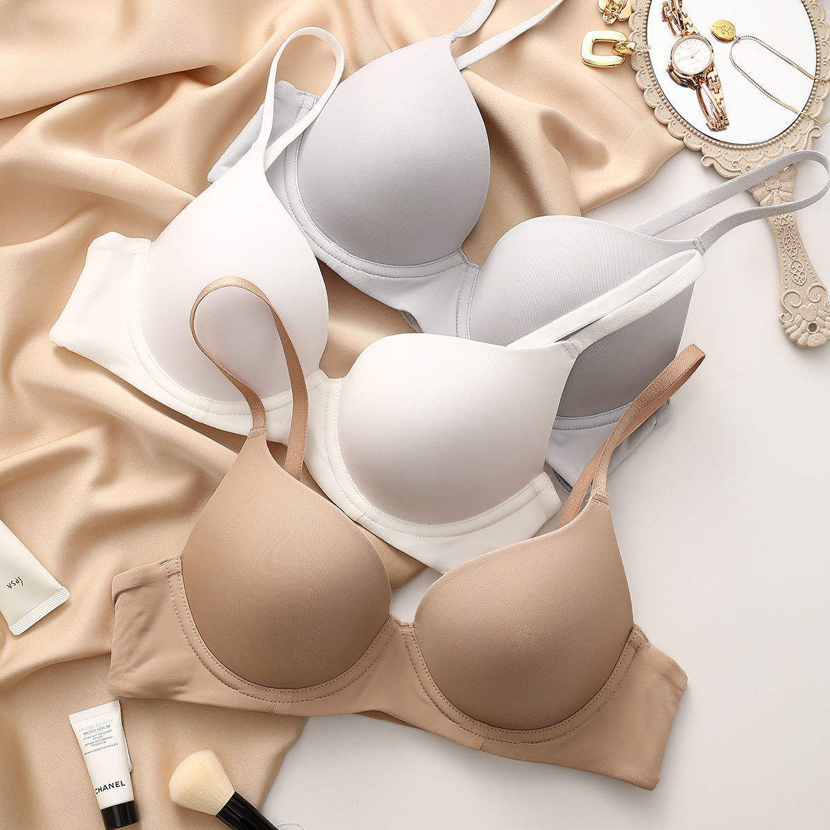 Best Q Women's luxury seamless pushup Bra ❤️