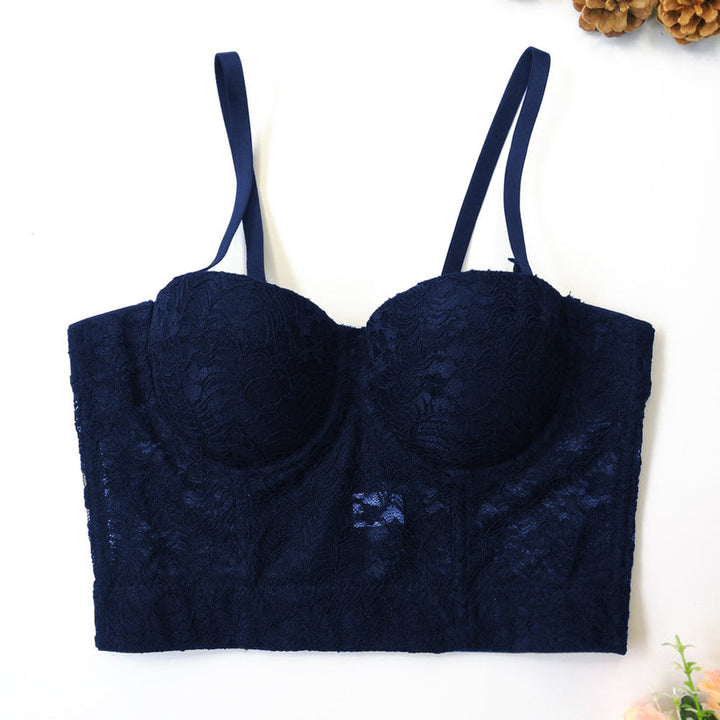 Best Q Longline premium quality Back supportive 6 huks light padded bra ❤️